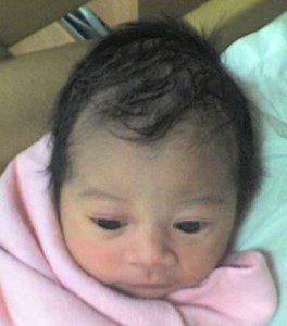 My cousin's newborn Masayu Nuruliman Zulaikha