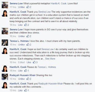 What parents are saying at iPostforParents Group on facebook. 